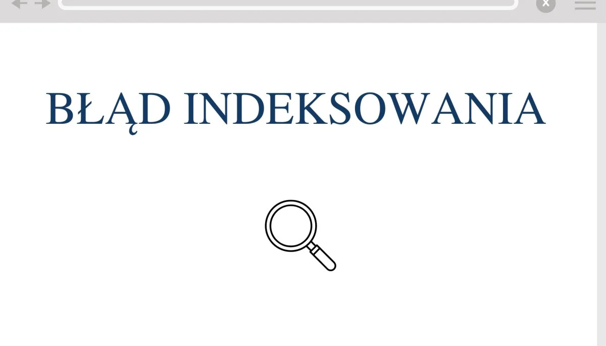 błąd indeksowania