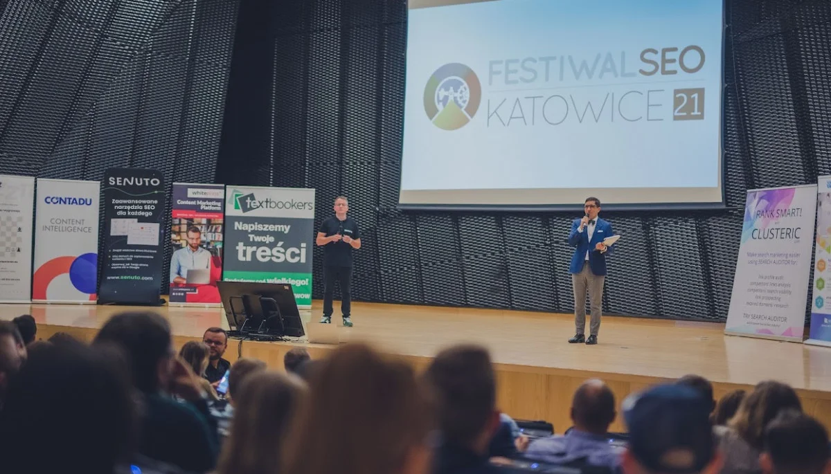 Akademia Widoczni z prelekcja na Festiwalu SEO w Katowicach 2021 relacja
