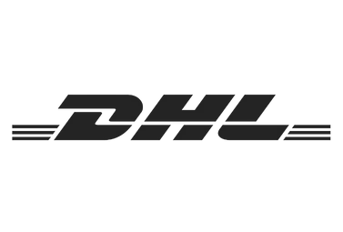 Logo DHL - klient agencji Widoczni