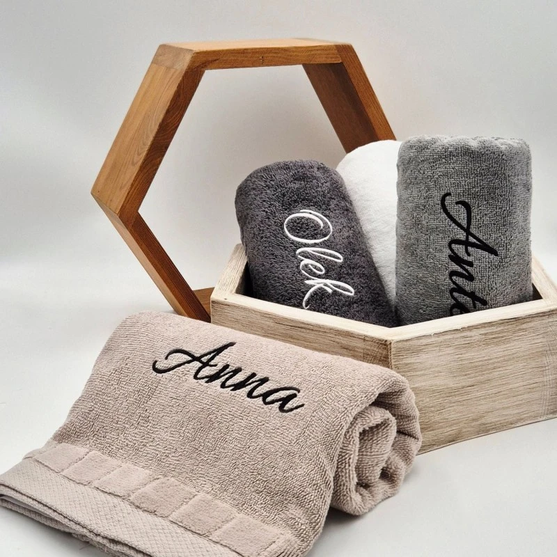 recznik z imieniem 50x100