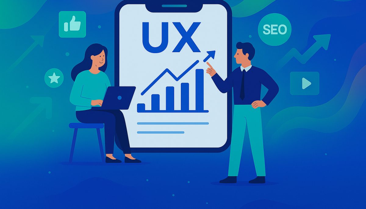 Wplyw UX na SEO. Zobacz jak doswiadczenie uzytkownika ksztaltuje Twoja pozycje w Google