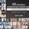 65 Polskich Osobowości Marketingu Ranking - 2021