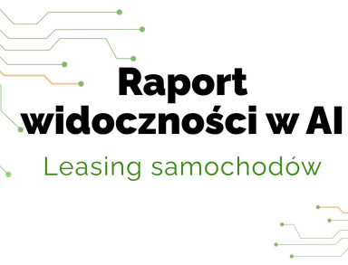 raport widocznosci w AI leasing okladka