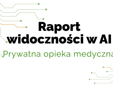 raport widocznosci w AI opieka medyczna okladka