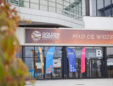 golden marketing conference baner