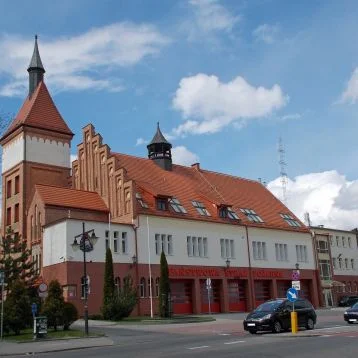 Sopot Polen Feuerwehrstation